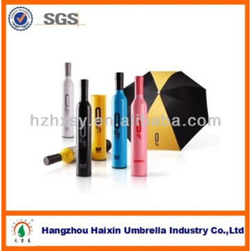 Hot New Products for 2015 Wine Bottle Gift Umbrella Wholesale